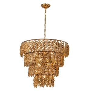 Coral Luxe  Pendant in Gold by Lucas + McKearn