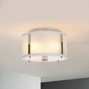 Corona  Flush Mount in White by Lucas + McKearn