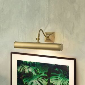 Leo  Picture Light in Aged Brass by Lucas + McKearn