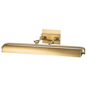 Winchfield  Picture Light in Aged Brass by Lucas + McKearn