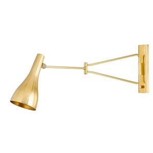 Northford LED Wall Sconce in Aged Brass by Hudson Valley