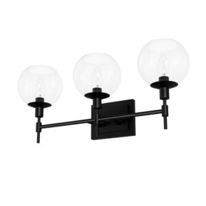 Xidane  Bathroom Vanity Light  in Matte Black by Hunter