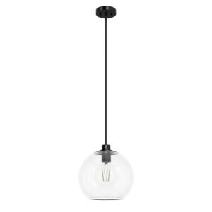 Xidane  Pendant in Matte Black by Hunter