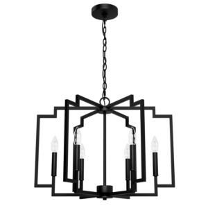 Zoanne  Lantern in Matte Black by Hunter