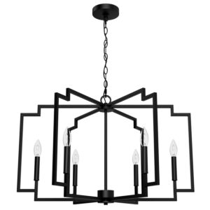 Zoanne  Lantern in Matte Black by Hunter