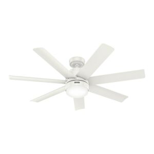 Brazos 52"Ceiling Fan in Fresh White by Hunter