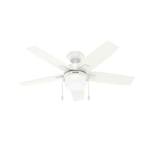 Anisten 44"Ceiling Fan in Fresh White by Hunter