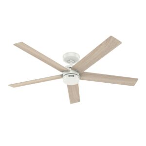 Burton 52"Ceiling Fan in Fresh White by Hunter