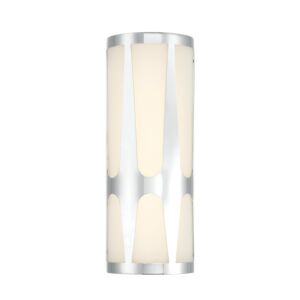 Royston Two Light Wall Sconce in Polished Chrome by Crystorama