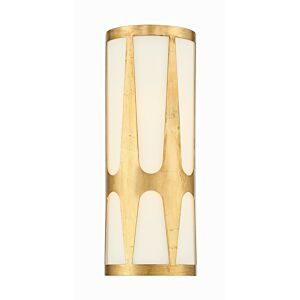 Royston 1-Light LED Wall Sconce in Antique Gold