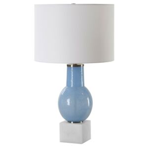 Clear Sky  Table Lamp in Brushed Nickel by Uttermost