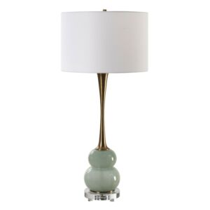 Sanctuary  Table Lamp in Antique Brass by Uttermost