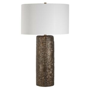 Malaga  Table Lamp in Aged Bronze by Uttermost