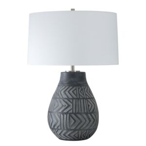 Natchez  Table Lamp in Brushed Nickel by Uttermost