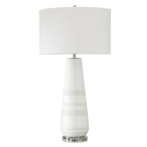 Santino  Table Lamp in Brushed Nickel by Uttermost