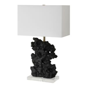 Basalt  Table Lamp in Antique Brass by Uttermost