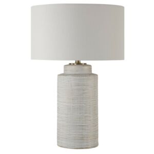 Crimp  Table Lamp in Brass by Uttermost