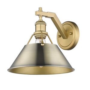 Orwell BCB 1-Light Wall Sconce in Brushed Champagne Bronze