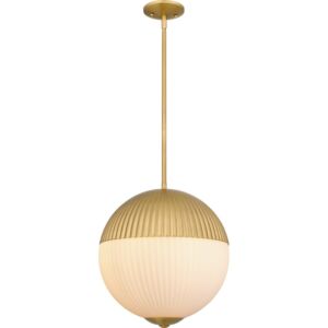 Quoizel Pendant Two Light Pendant in Brushed Gold by Quoizel