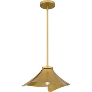 Quoizel Pendant One Light Pendant in Light Gold by Quoizel