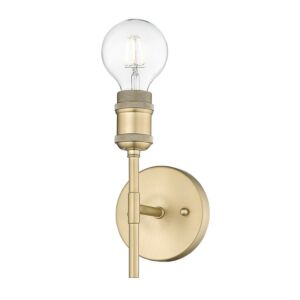 Axel BCB One Light Wall Sconce in Brushed Champagne Bronze by Golden