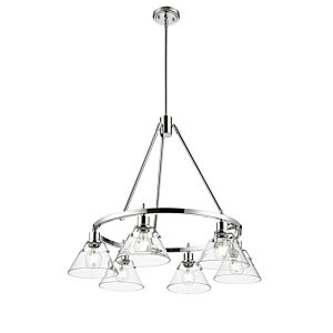 Orwell CH 6-Light Chandelier in Chrome