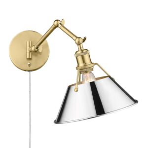 Orwell BCB 1-Light Wall Sconce in Brushed Champagne Bronze