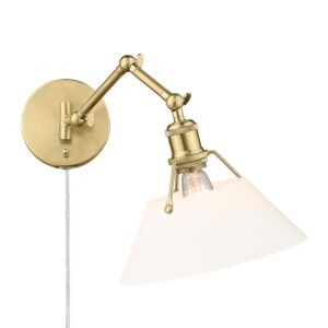 Orwell BCB 1-Light Wall Sconce in Brushed Champagne Bronze