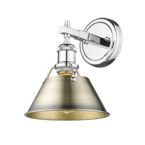 Orwell CH 1-Light Bathroom Vanity Light in Chrome