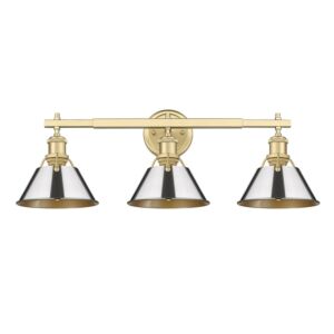 Orwell BCB 3-Light Bathroom Vanity Light in Brushed Champagne Bronze