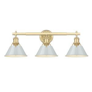 Orwell BCB 3-Light Bathroom Vanity Light in Brushed Champagne Bronze