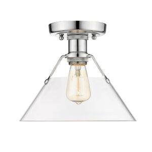 Orwell CH 1-Light Flush Mount in Chrome