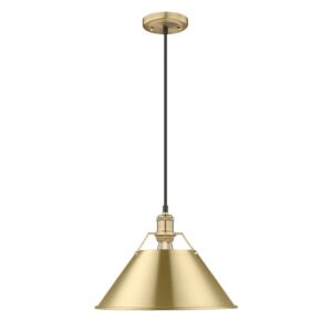 Orwell BCB 1-Light Pendant in Brushed Champagne Bronze