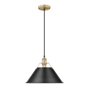 Orwell BCB 1-Light Pendant in Brushed Champagne Bronze