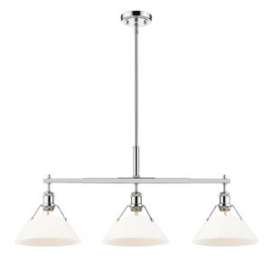 Orwell CH 3-Light Linear Pendant in Chrome