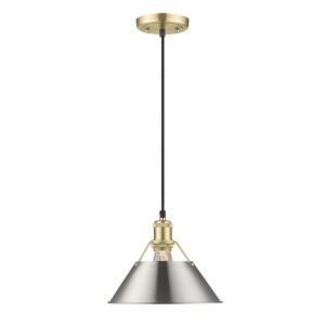 Orwell BCB 1-Light Pendant in Brushed Champagne Bronze