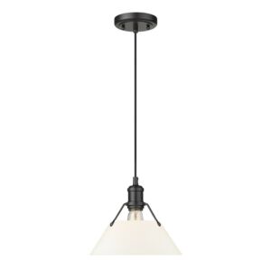 Orwell BLK 1-Light Pendant in Matte Black