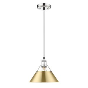 Orwell CH 1-Light Pendant in Chrome