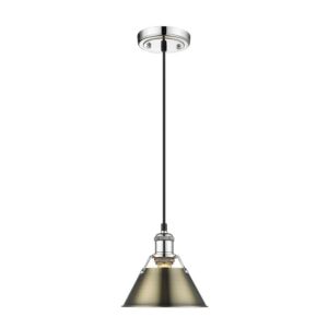 Orwell CH 1-Light Mini Pendant in Chrome