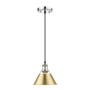 Orwell CH 1-Light Mini Pendant in Chrome