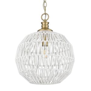 Florence BCB 1-Light Pendant in Brushed Champagne Bronze