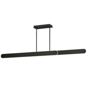 Belt LED Linear Pendant in Black by ET2