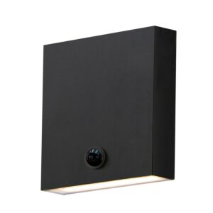 Brik LED Outdoor Wall Sconce in Black by ET2