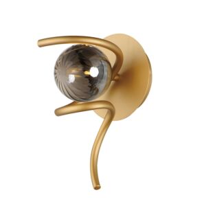 Planetary LED Wall Sconce in Gold by ET2