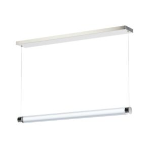 Vanish LED Linear Pendant in Brushed Aluminum by ET2