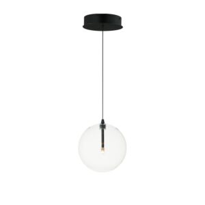 Global LED Pendant in Black by ET2