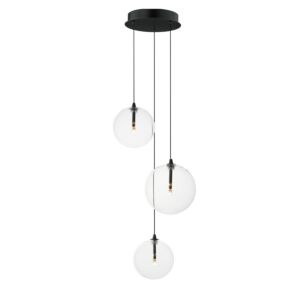 Global LED Pendant in Black by ET2