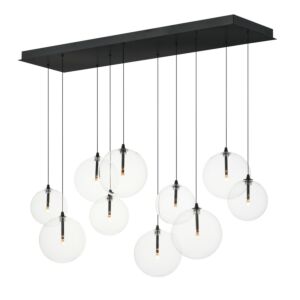 Global LED Pendant in Black by ET2