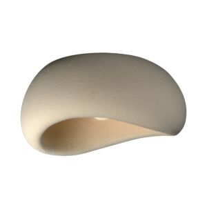 Moeraki LED Flush Mount in Oyster by ET2