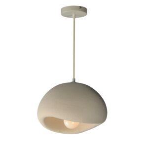 Moeraki LED Pendant in Oyster by ET2